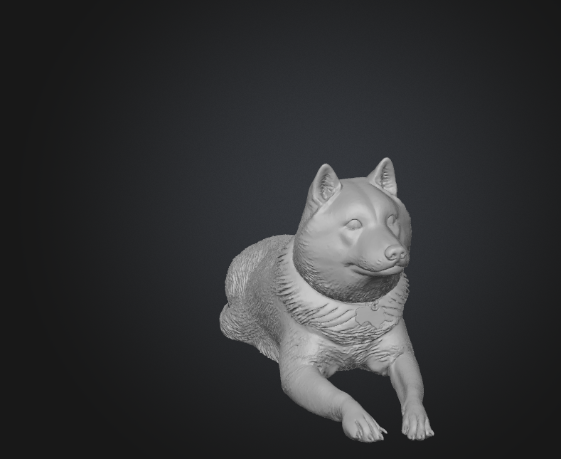 Custom 3D Dog Model
