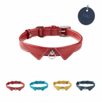 Haute Couture Leather V-Collar for Dogs