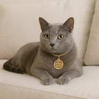 Custom Engraved Solid Brass Pet Tag