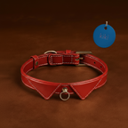 Haute Couture Leather V-Collar for Dogs